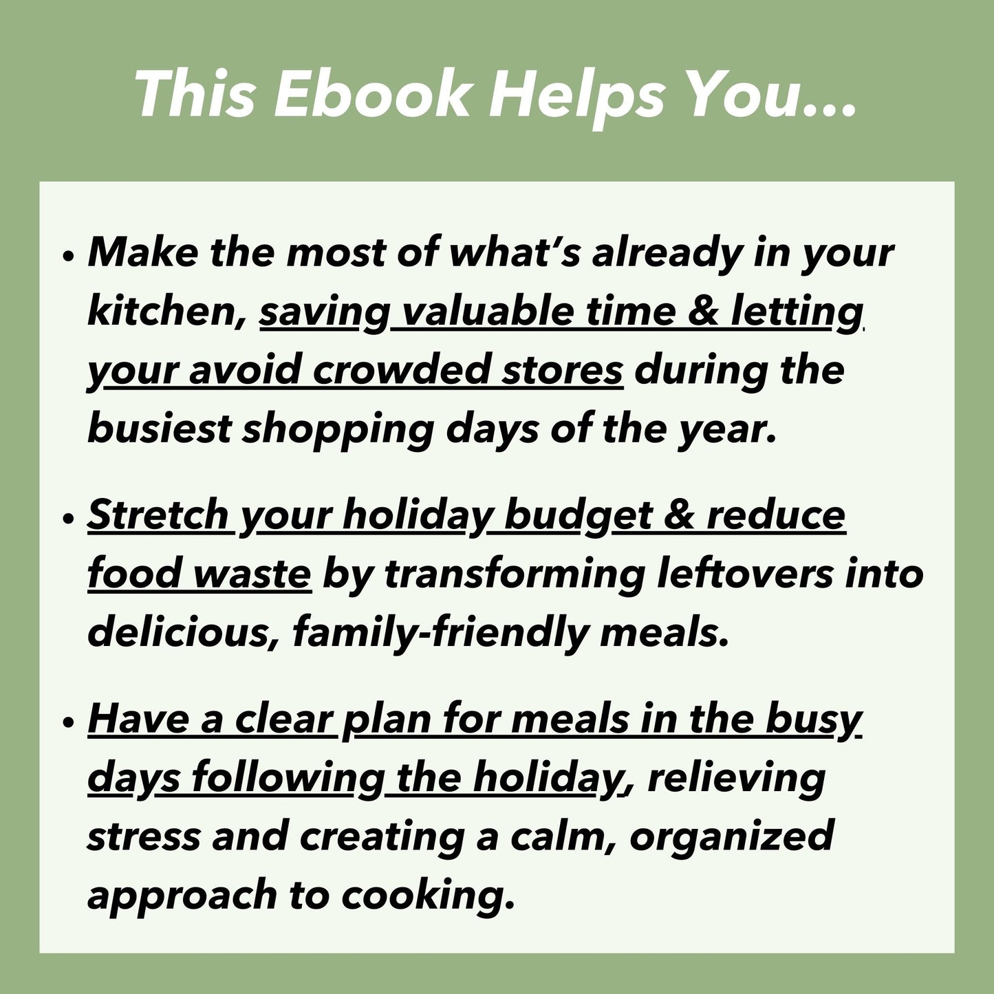 A Busy Family's Guide to Holiday Leftovers