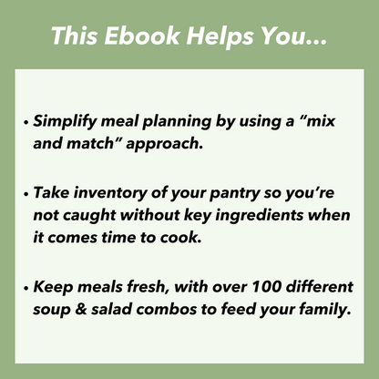 Mix & Match Soups & Salads